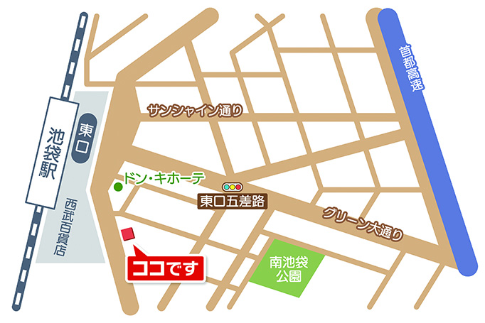 社労士事務所Labor Partner地図 社労士事務所Labor Partner地図